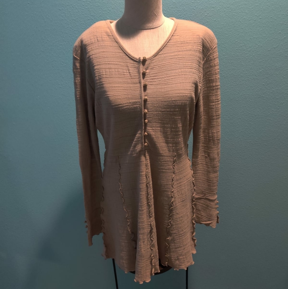 Aiai boho style mini dress